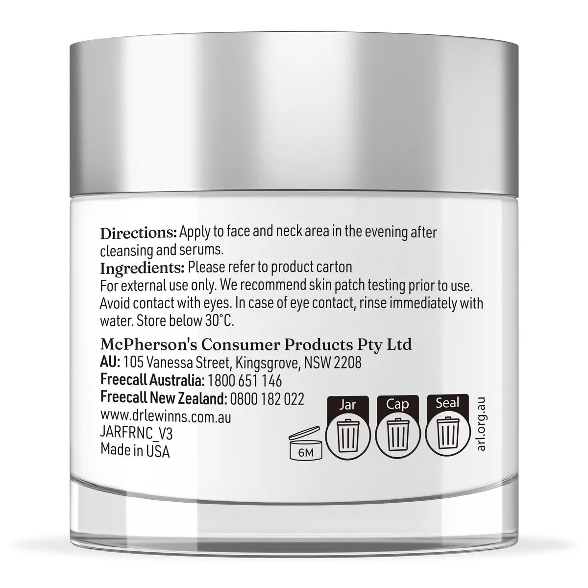 Dr. LeWinn's Ultra R4 Regenerative Night Cream 50G, view 3