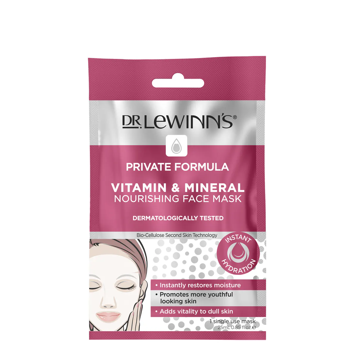Dr.LeWinn's Vitamin & Mineral Nourishing Face Mask 1PC