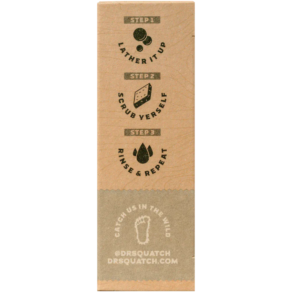 Dr Squatch Birchwood Breeze Natural Bar Soap for Men 141g, view 6
