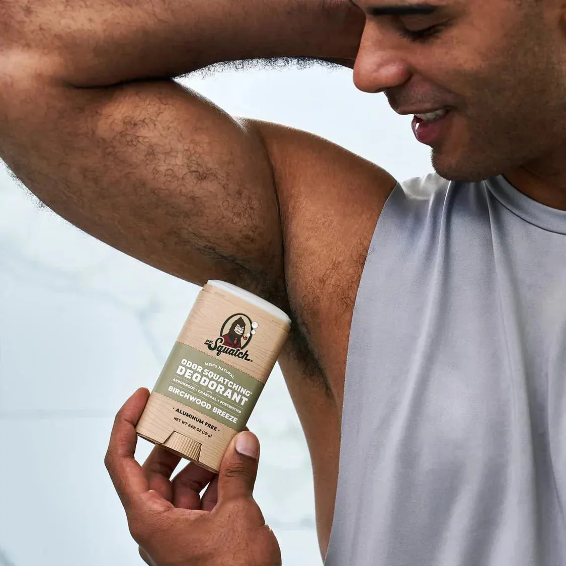 Dr Squatch Birchwood Breeze Natural Deodorant for Men 75g Trio Bundle, view 5