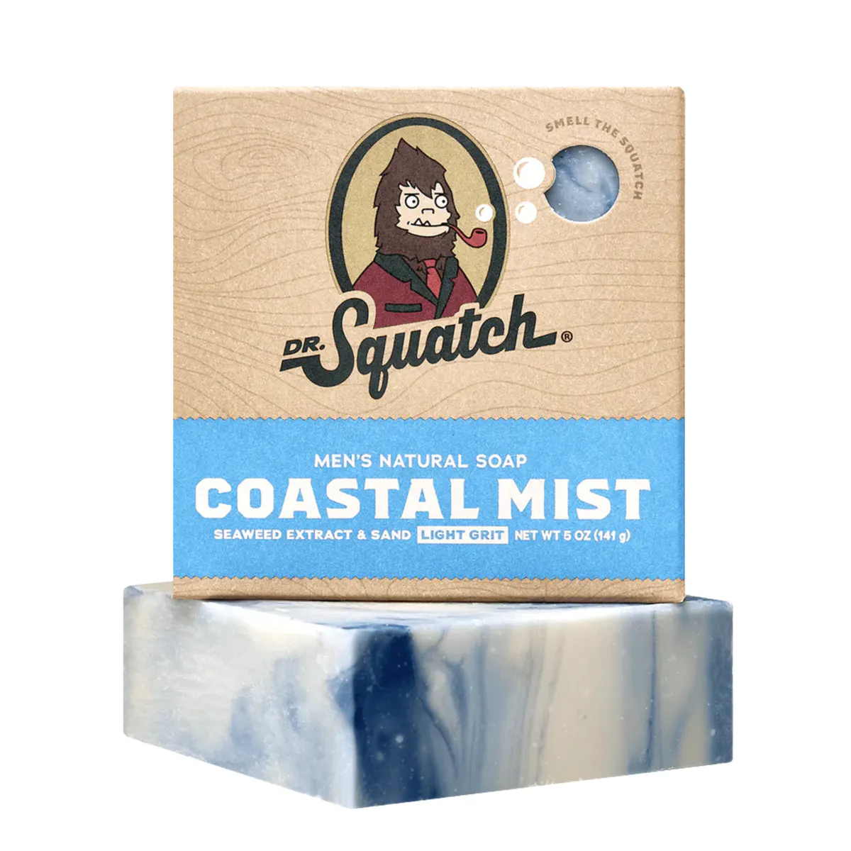 Dr Squatch Coastal Mist Natural Bar Soap 141g