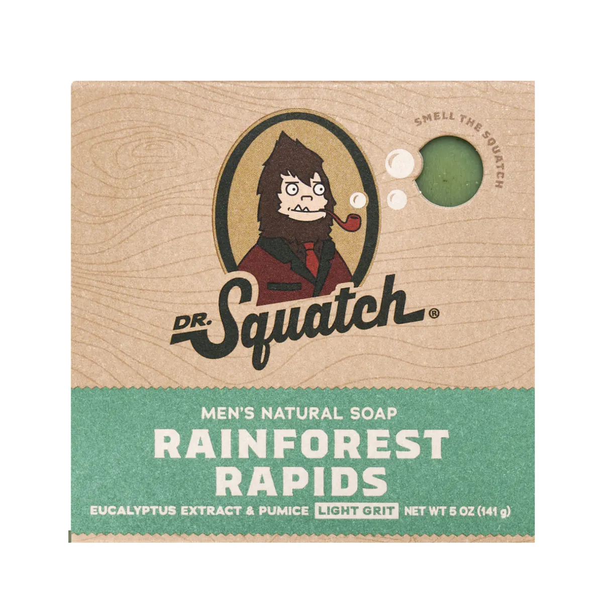 Dr Squatch Rainforest Rapids Natural Bar Soap for Men 141g, view 3