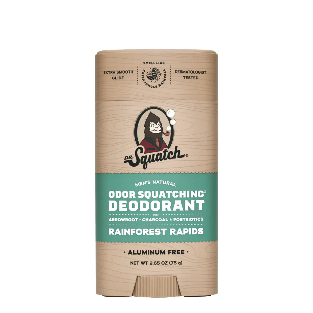 Dr Squatch Rainforest Rapids Natural Deodorant for Men 75g