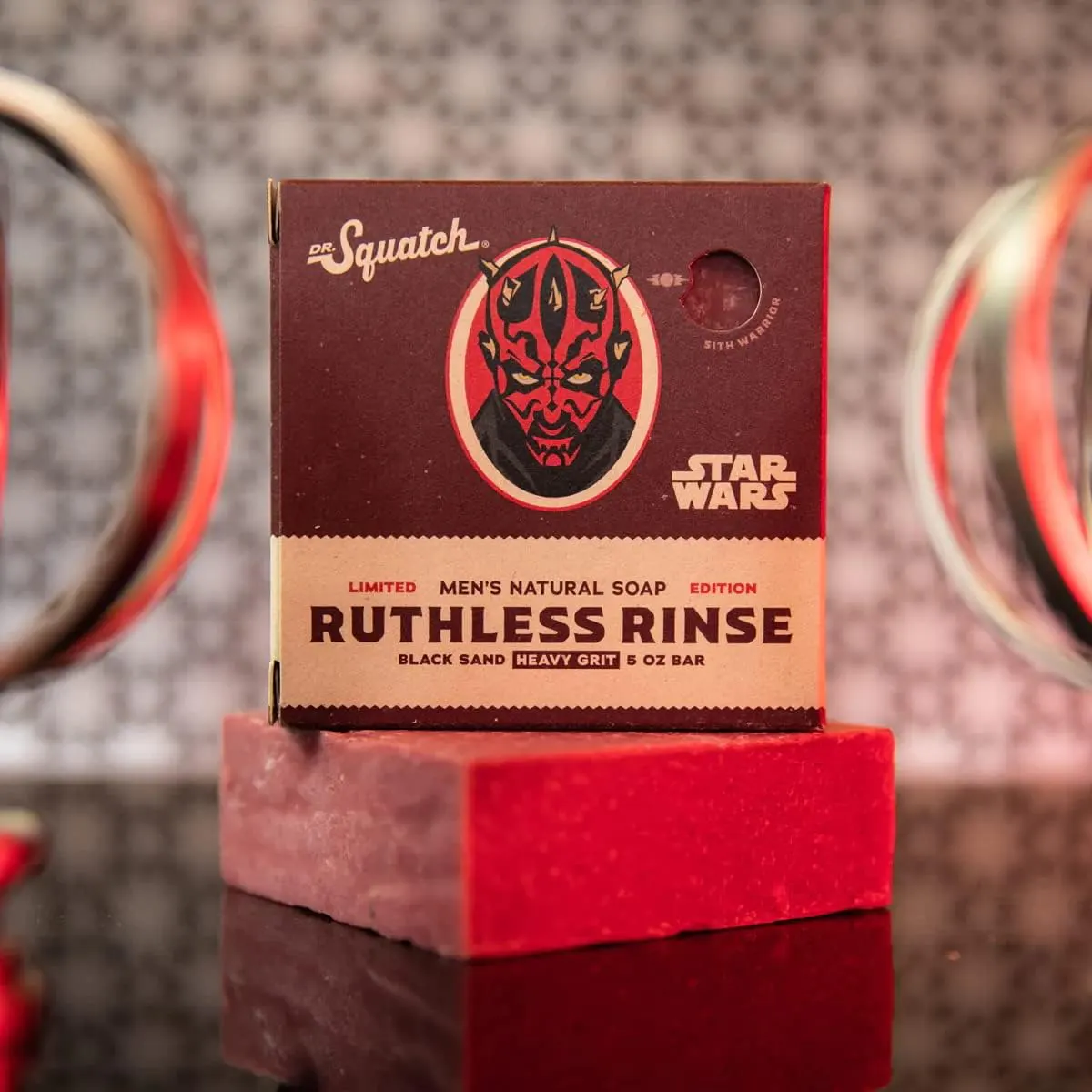 Dr Squatch Star Wars Ruthless Rinse Bar Soap 141g, view 3