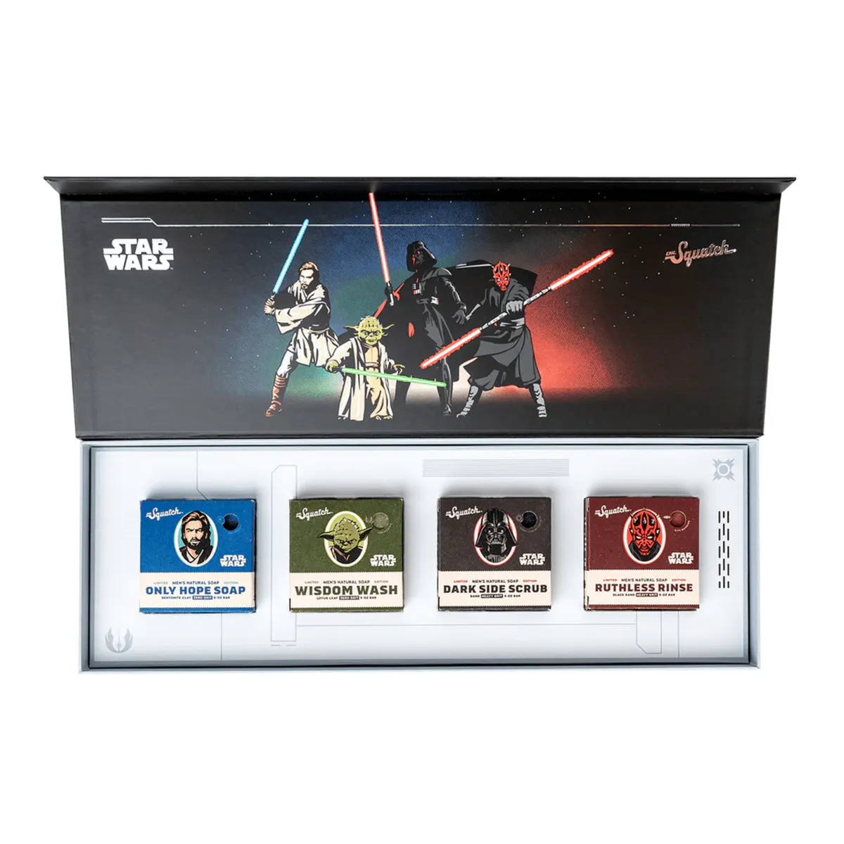 Dr Squatch Star Wars Wisdom Wash Bar Soap 141g, view 3