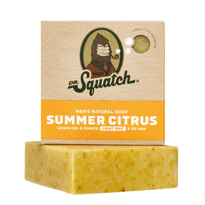 Dr Squatch Summer Citrus Natural Bar Soap 141g