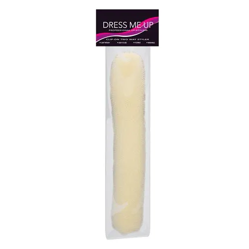 Dress Me Up Hair Donut and Sausage Two Way Styler Blonde, view 2