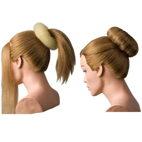 Dress Me Up Hair Donut and Sausage Two Way Styler Blonde, view 3