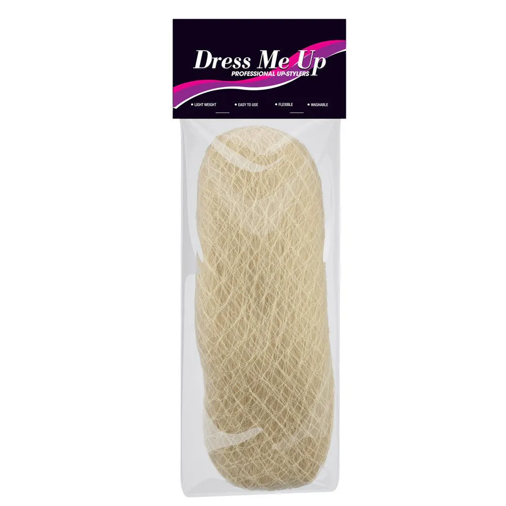 Dress Me Up Hair Donut Blonde Oblong Hair Bun Roll, view 2