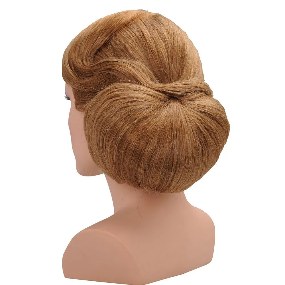 Dress Me Up Hair Donut Blonde Oblong Hair Bun Roll, view 3