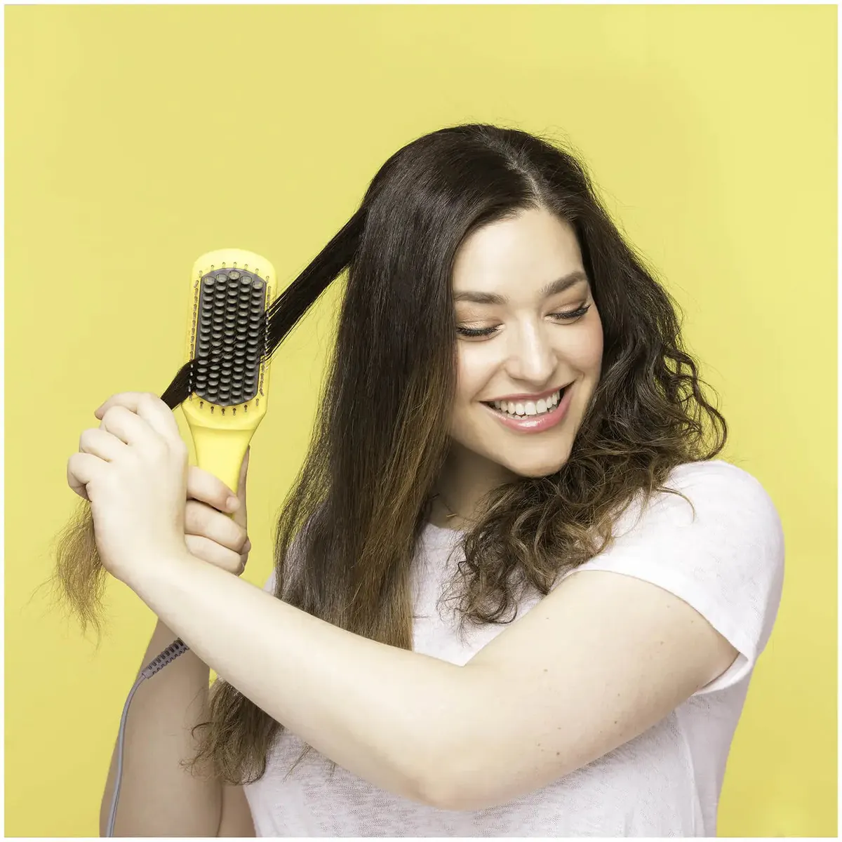 Drybar Brush Crush Heated Straightening Brush, view 2