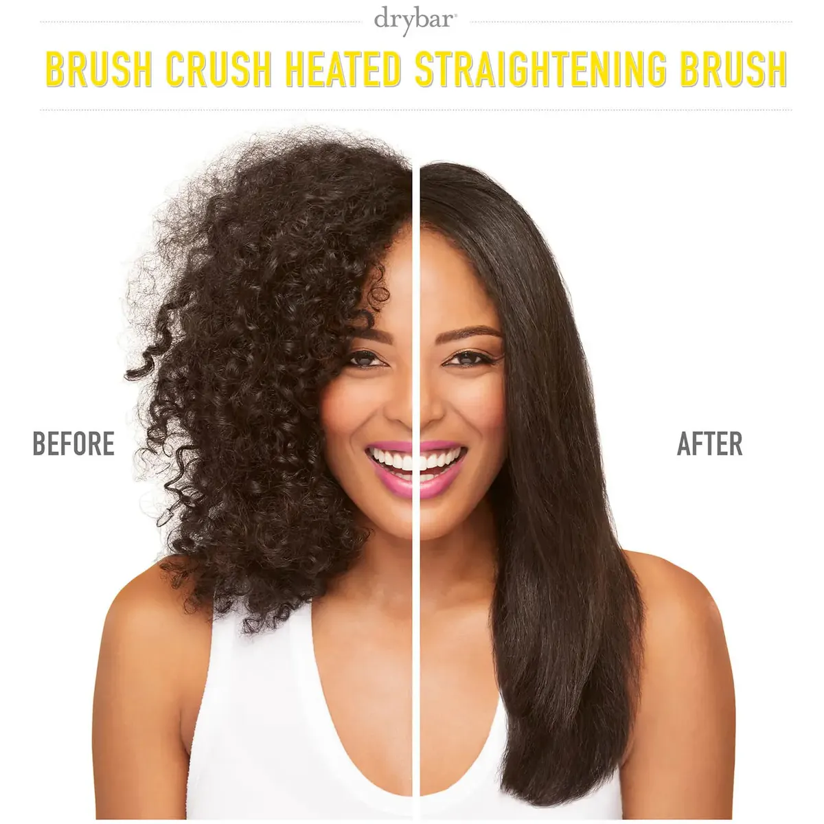 Drybar Brush Crush Heated Straightening Brush, view 3