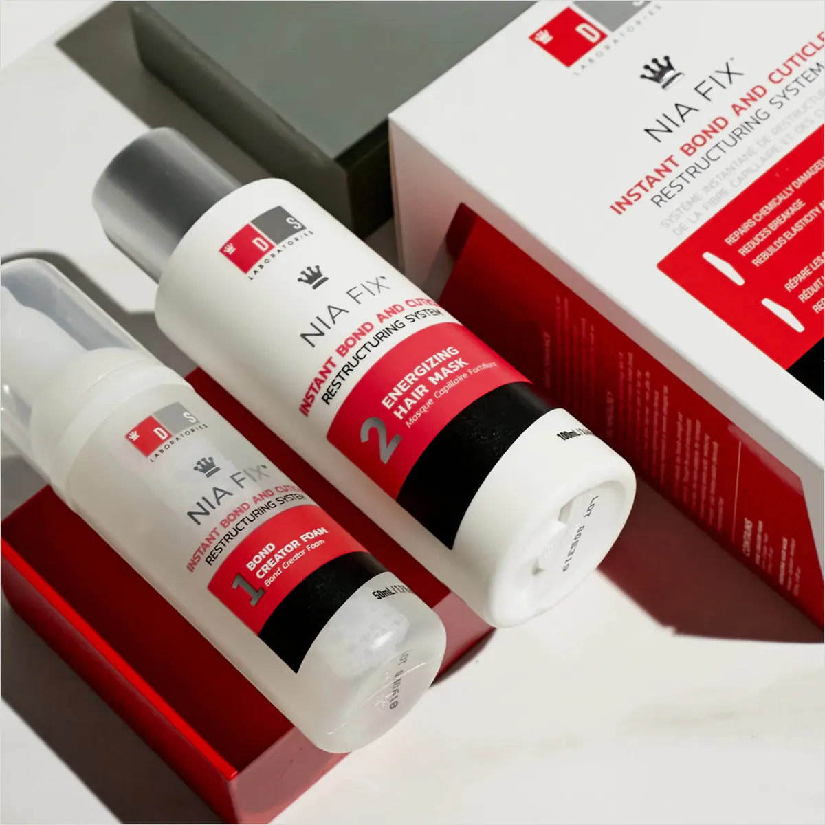 DS Laboratories Nia Fix Instant Bond and Cuticle Restructuring System, view 3