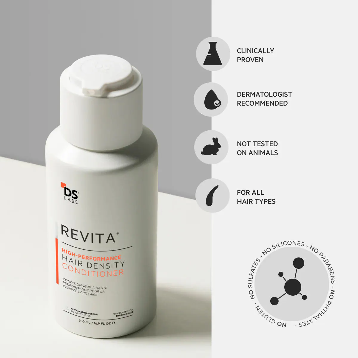 DS Laboratories Revita Hair Growth Density Conditioner 925ml, view 4