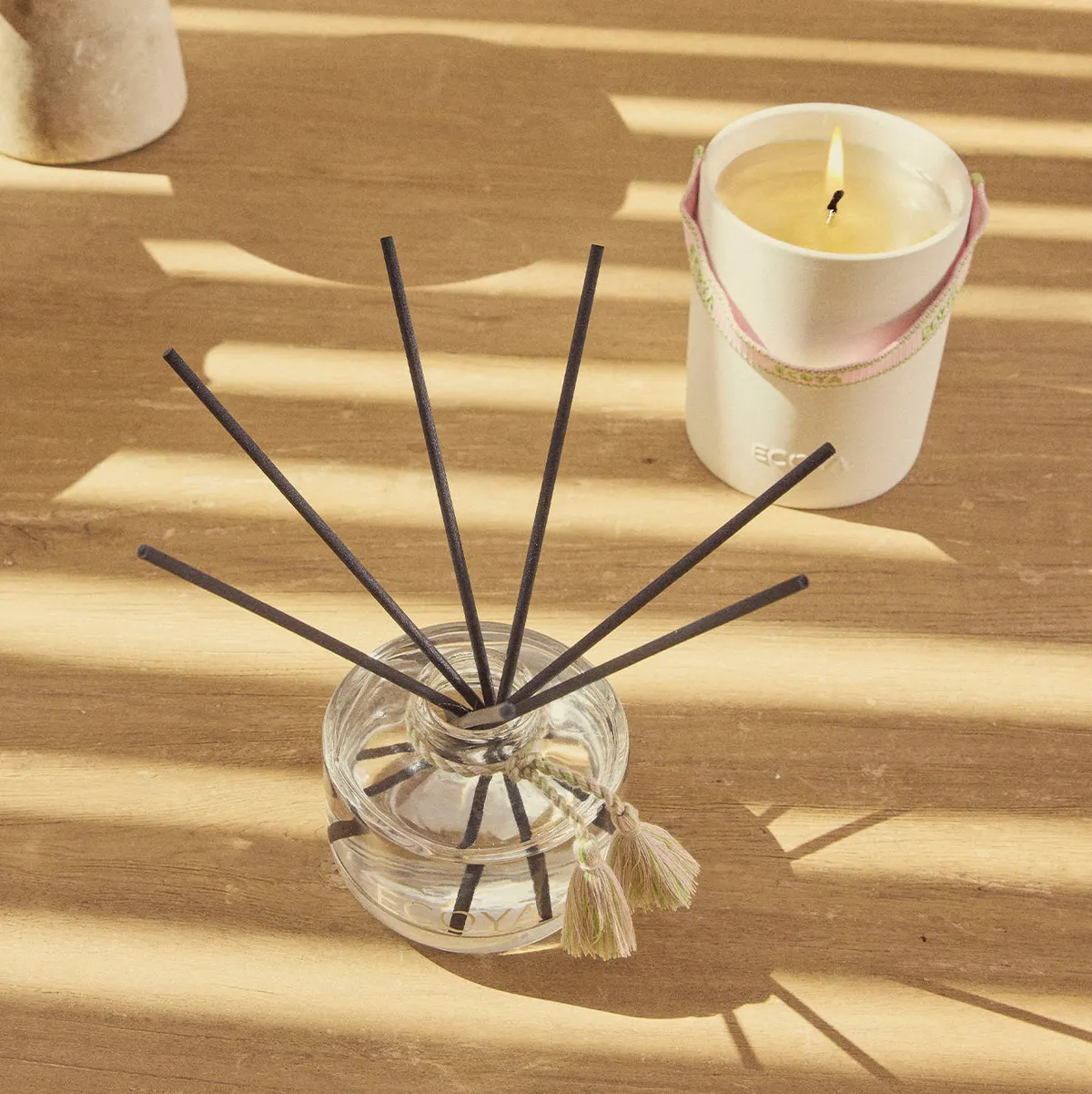ECOYA Ceramic Candle Blackcurrant & Mint 400g, view 2