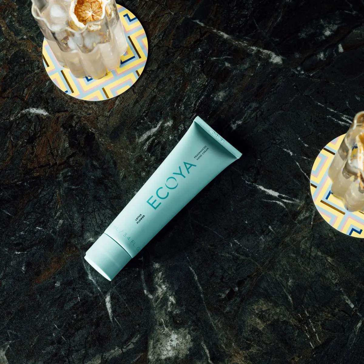 ECOYA Hand Cream 100ml - Lotus Flower, view 2