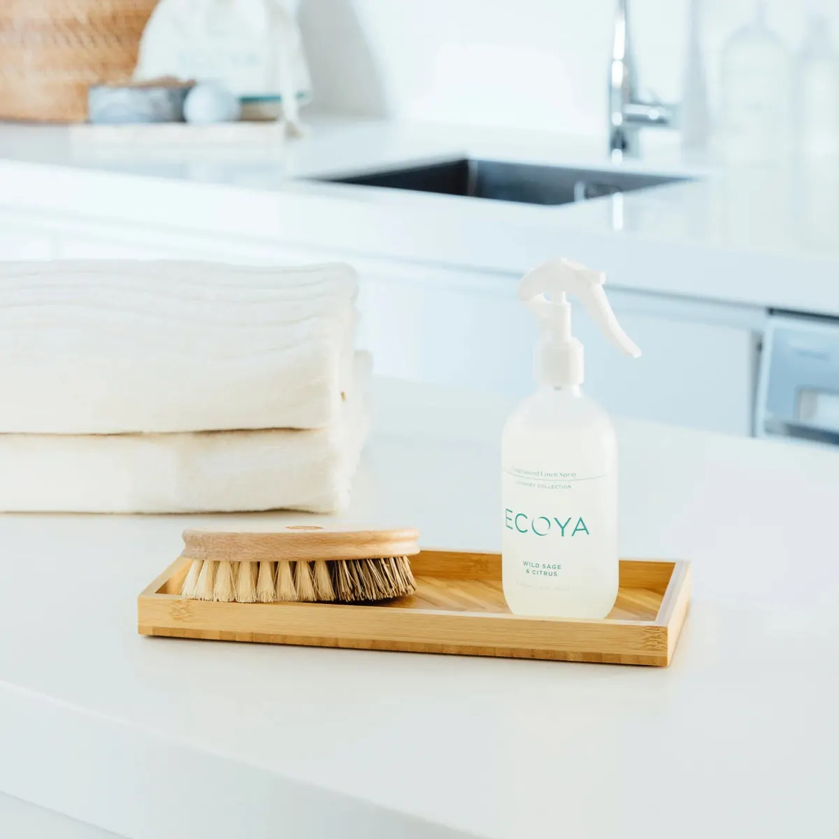 ECOYA Linen Spray 300ml - Wild Sage & Citrus, view 4
