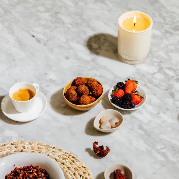 ECOYA Madison Candle 400g - Guava & Lychee Sorbet, view 2