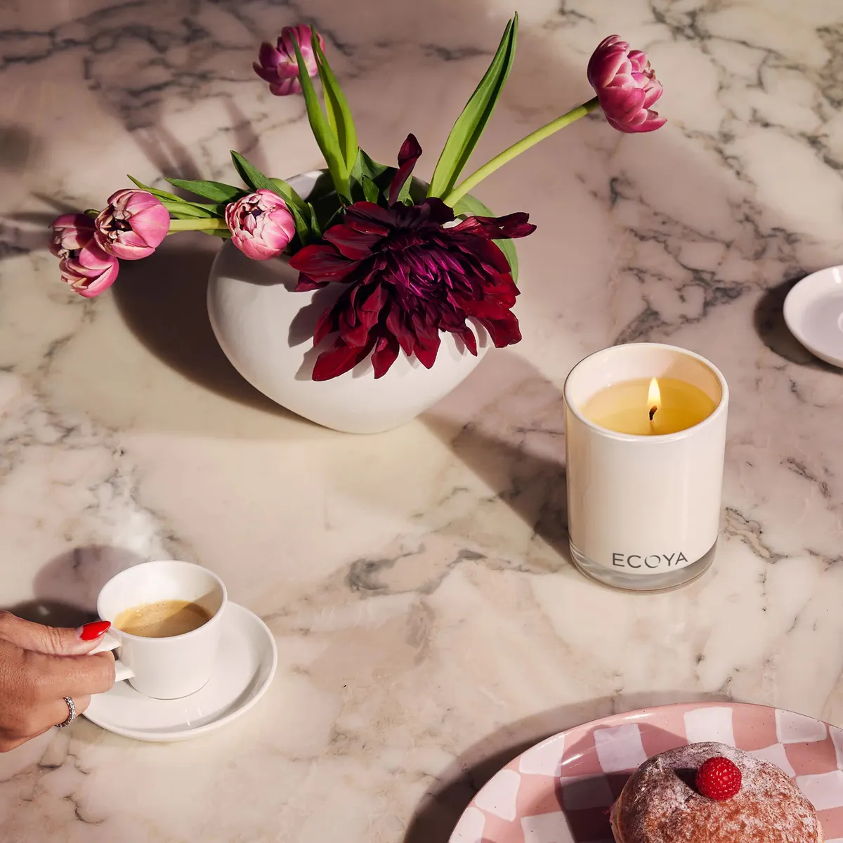 ECOYA Madison Candle 400g - Maple & Patchouli, view 4