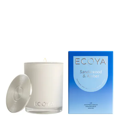 ECOYA Madison Candle 400g - Sandalwood & Amber