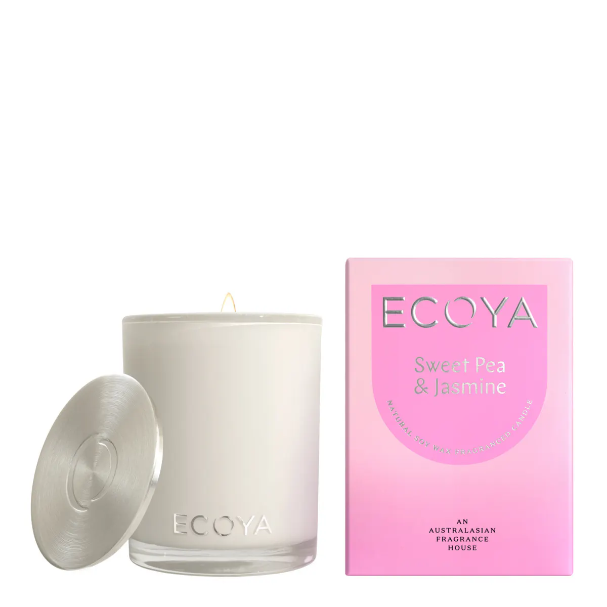 ECOYA Madison Candle 400g - Sweet Pea & Jasmine