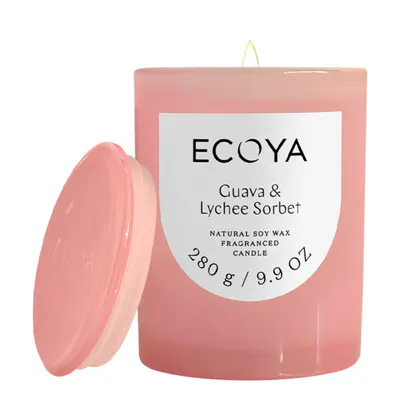 ECOYA Metro Candle Guava & Lychee Sorbet 270g