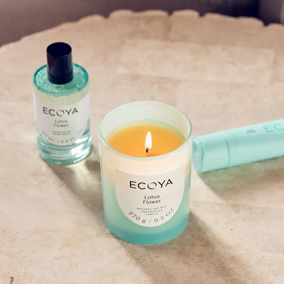 ECOYA Metro Candle Lotus Flower 270g, view 2