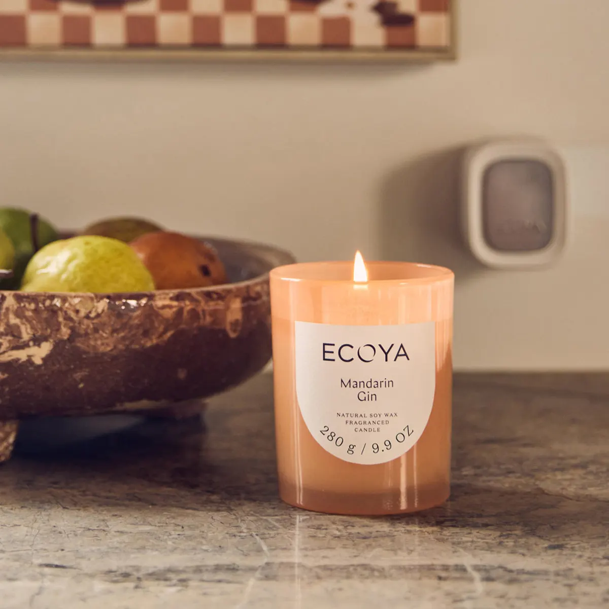 ECOYA Metro Candle Mandarin Gin 270g, view 3