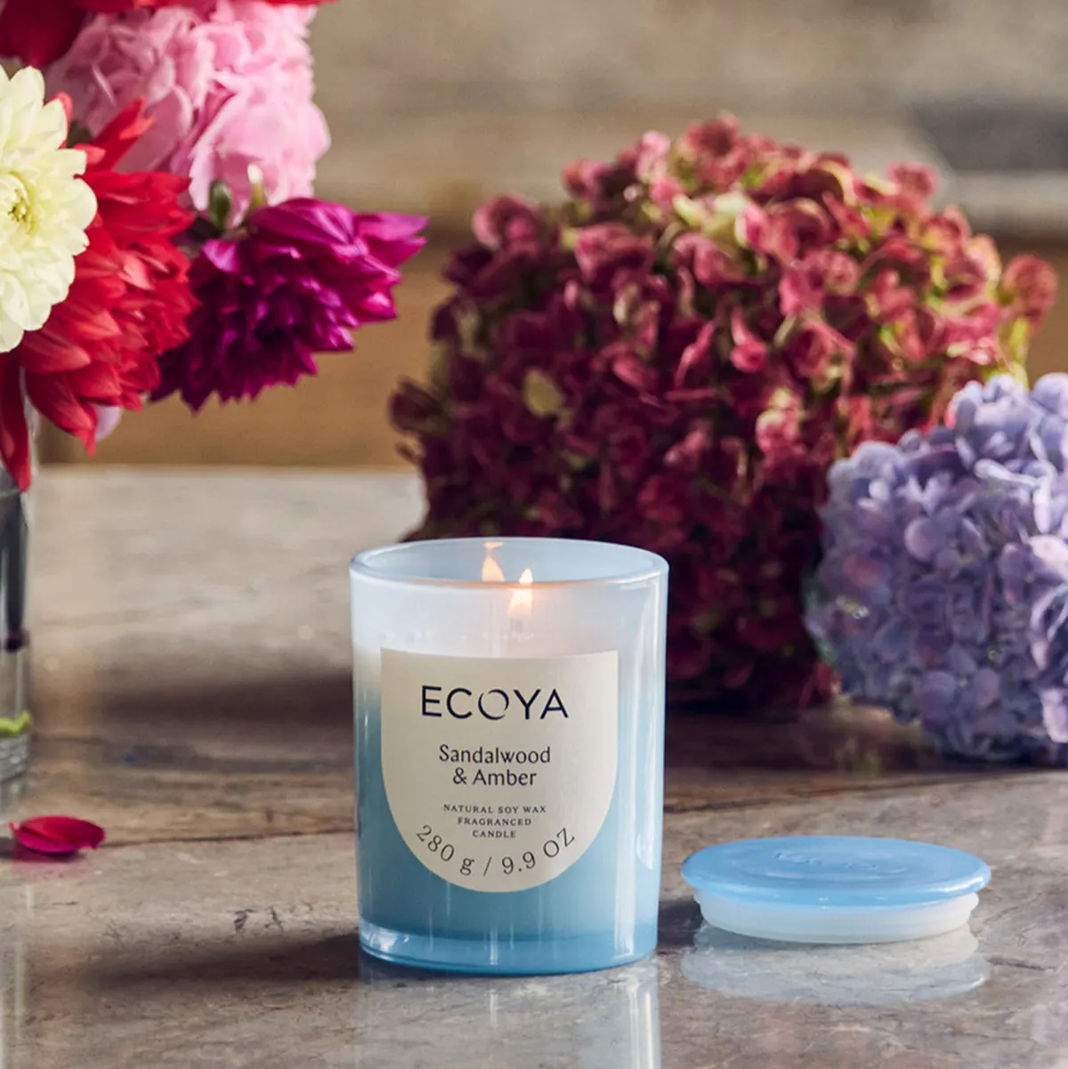 ECOYA Metro Candle Sandalwood & Amber 270g, view 2