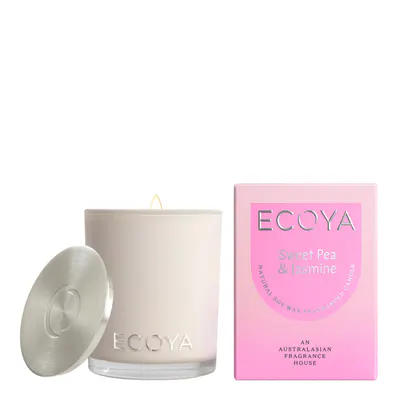 ECOYA Mini Madison Candle 80g - Sweet Pea & Jasmine