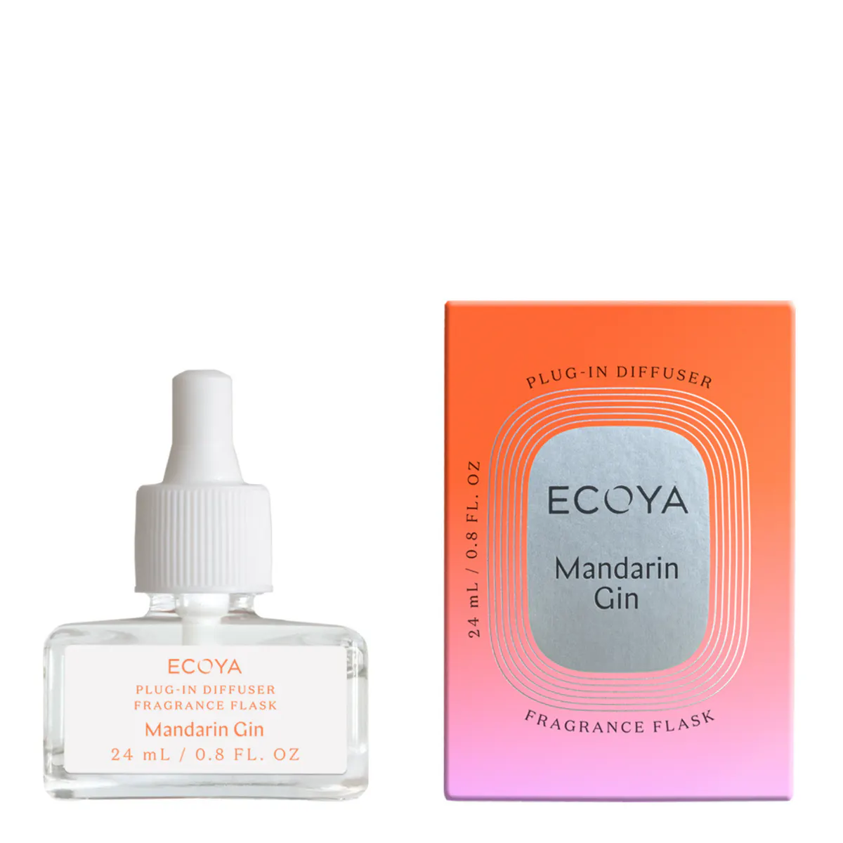 ECOYA Plug-In Diffuser Fragrance Flask 24ml - Mandarin Gin