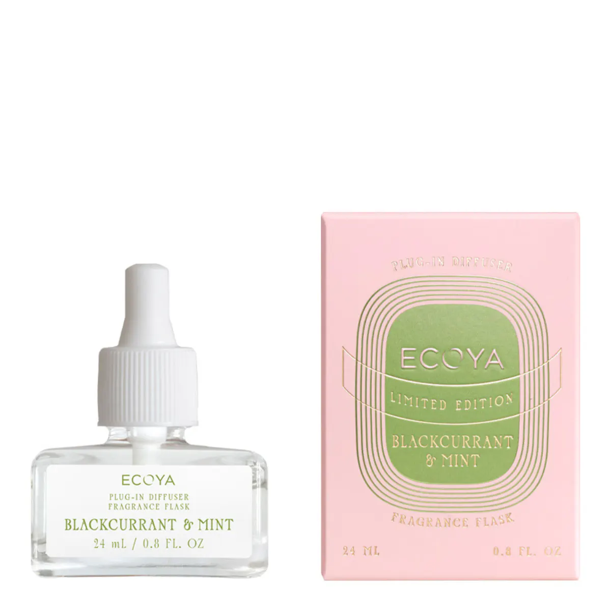 ECOYA Plug-In Fragrance Flask Blackcurrant & Mint 24ml
