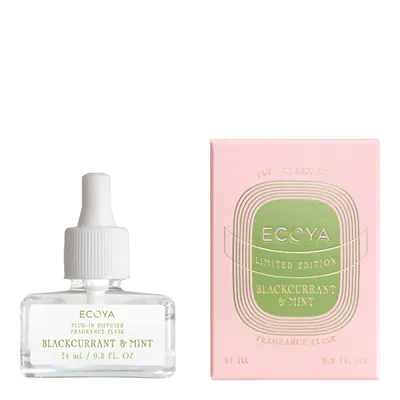 ECOYA Plug-In Fragrance Flask Blackcurrant & Mint 24ml