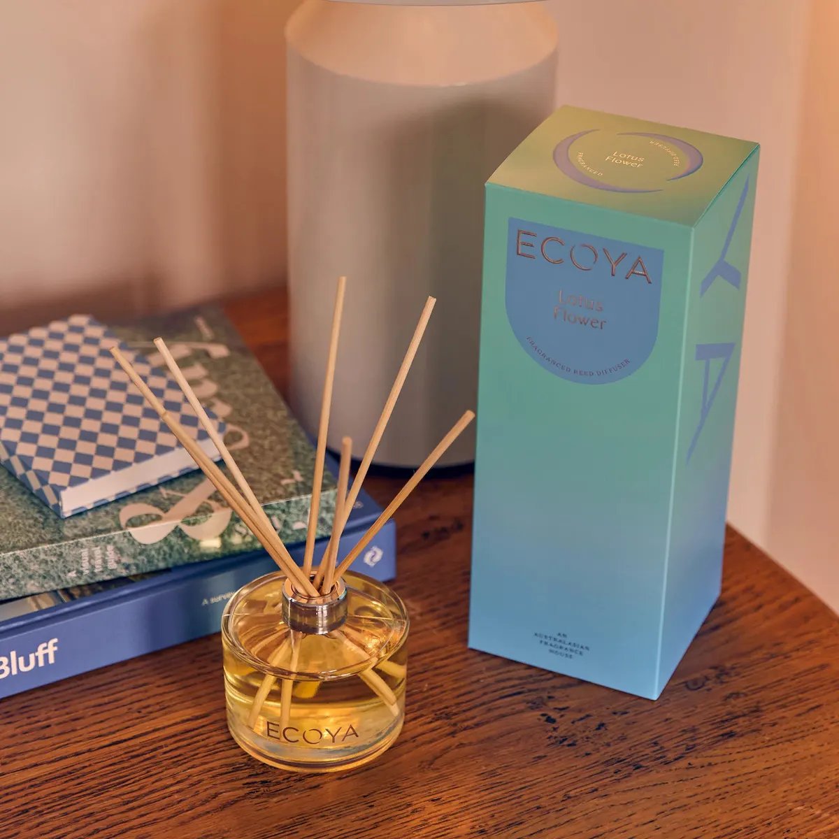 ECOYA Reed Diffuser 200ml - Lotus Flower, view 2