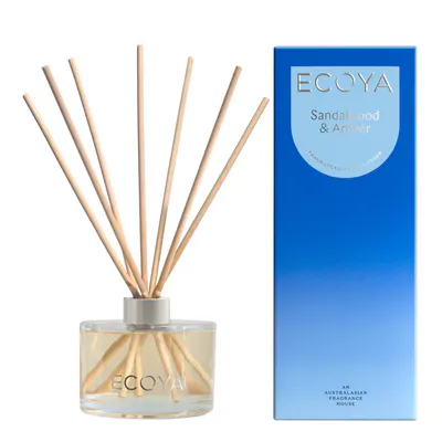 ECOYA Reed Diffuser 200ml - Sandalwood & Amber