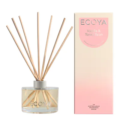 ECOYA Reed Diffuser 200ml - Vanilla & Tonka Bean