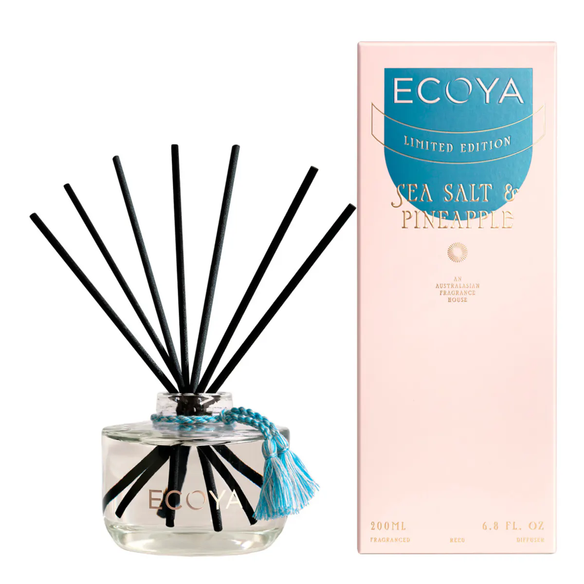 ECOYA Reed Diffuser Sea Salt & Pineapple 200ml