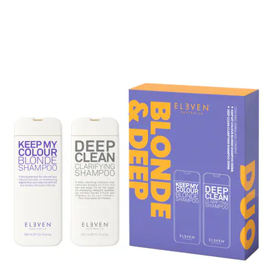 ELEVEN Australia Bestie Blonde Shampoo & Deep Clean Duo Pack