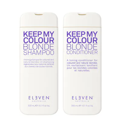 ELEVEN Australia Keep My Colour Blonde Shampoo and Conditioner Duo Bundle