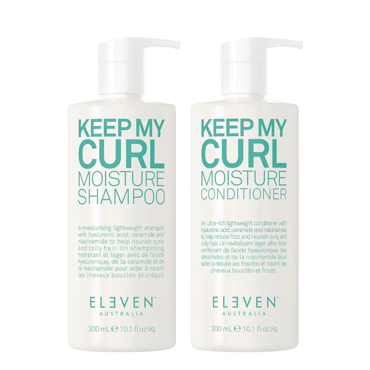 ELEVEN Australia Keep My Curl Shampoo and Conditioner Duo Bundle
