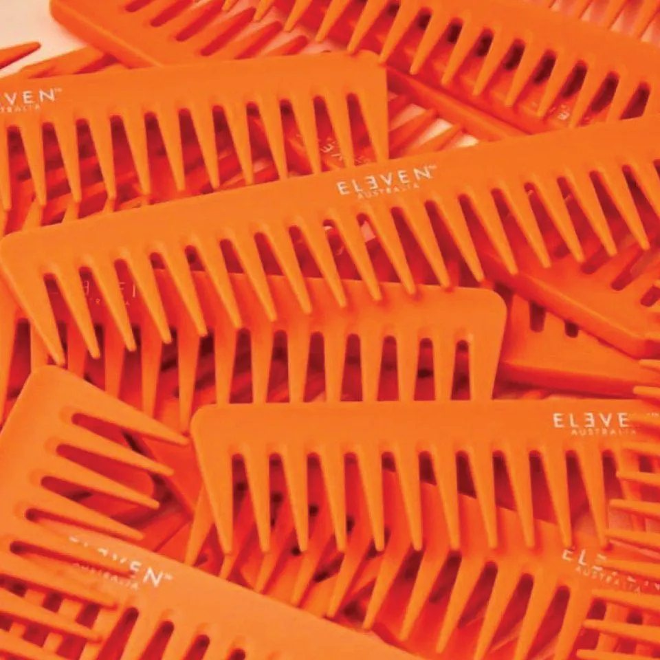 ELEVEN Australia Neon Orange Comb, view 2