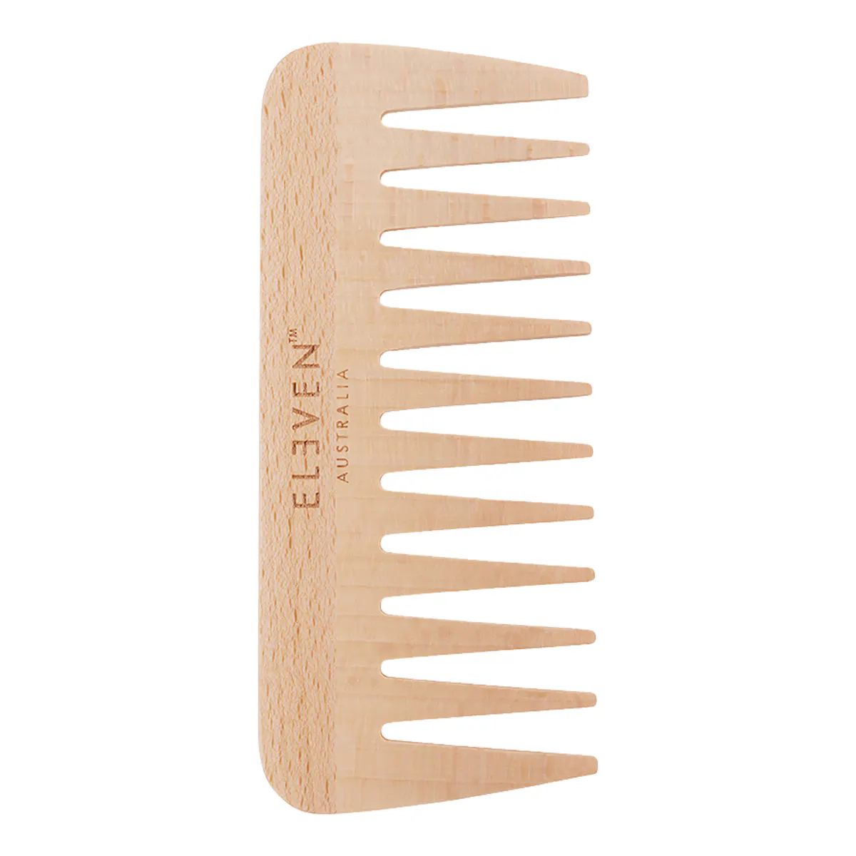 ELEVEN Australia Wooden Wide Tooth Comb