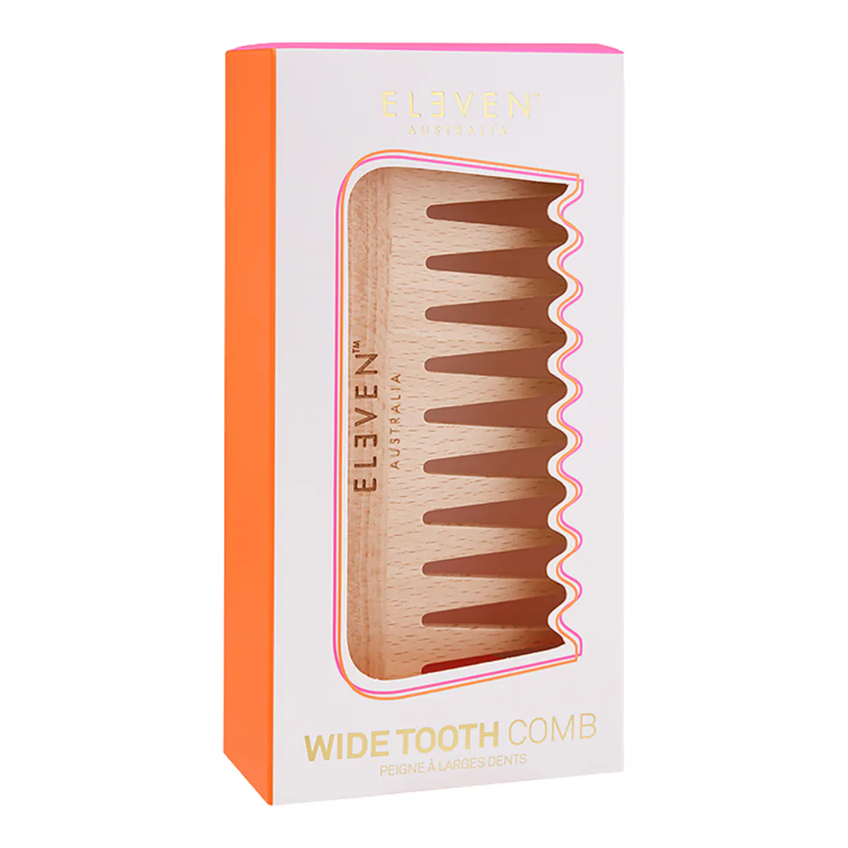 ELEVEN Australia Wooden Wide Tooth Comb, view 2