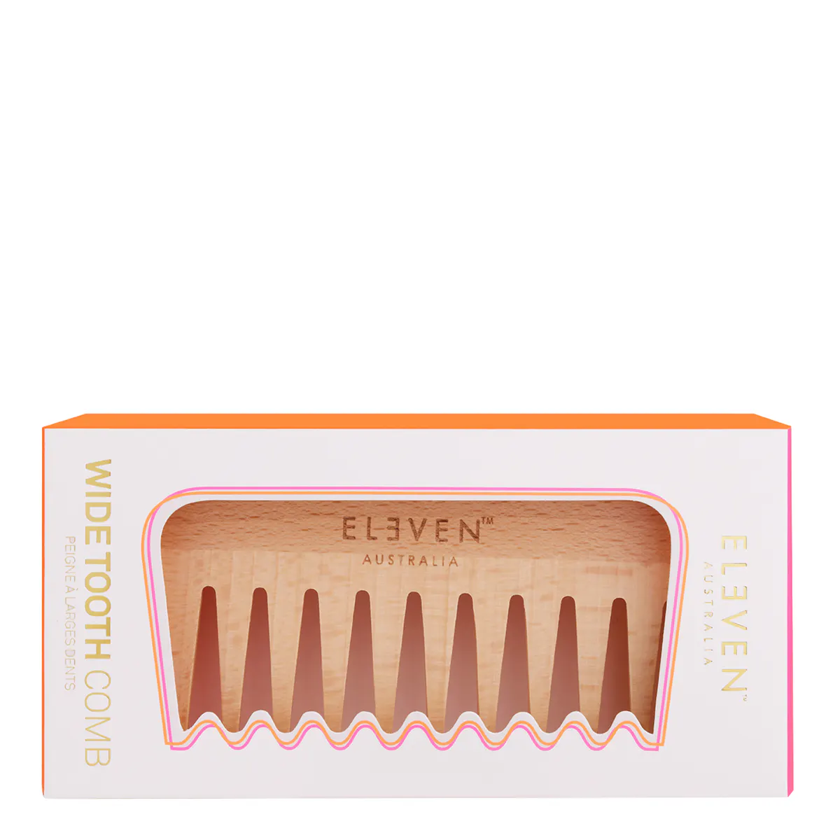 ELEVEN Australia Wooden Wide Tooth Comb, view 3