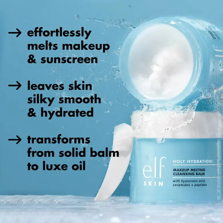elf Holy Hydration! Makeup Melting Cleansing Balm 56.5g, view 5