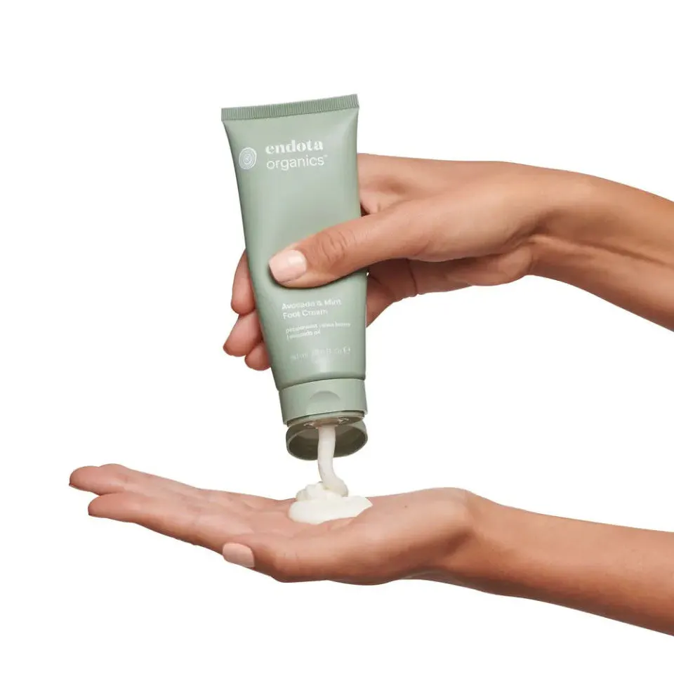 Endota Avocado & Mint Foot Cream 20ml, view 2