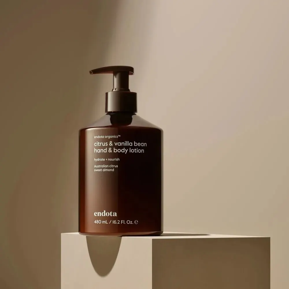 Endota Citrus & Vanilla Bean Hand & Body Lotion 480ml, view 2