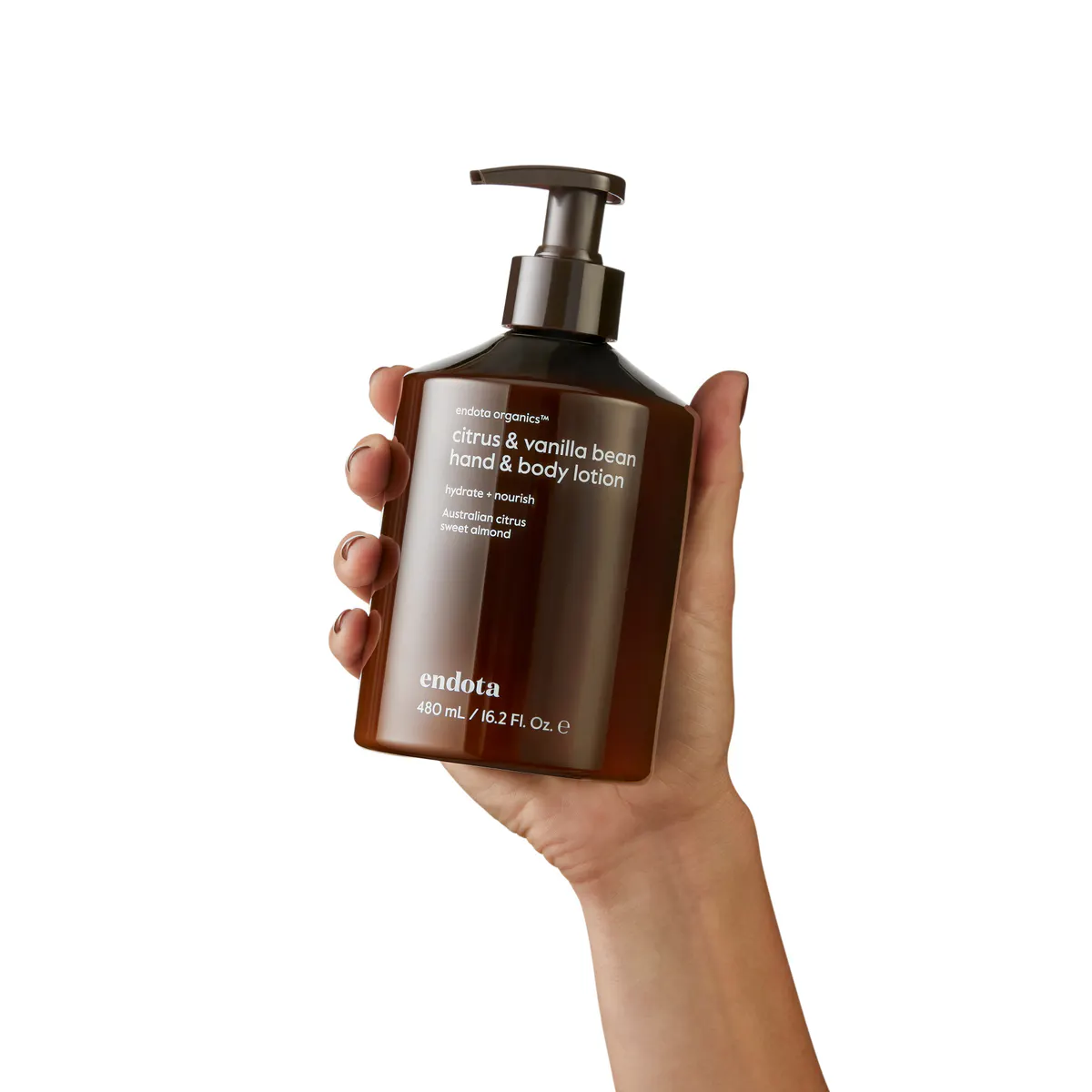 Endota Citrus & Vanilla Bean Hand & Body Lotion 480ml, view 3