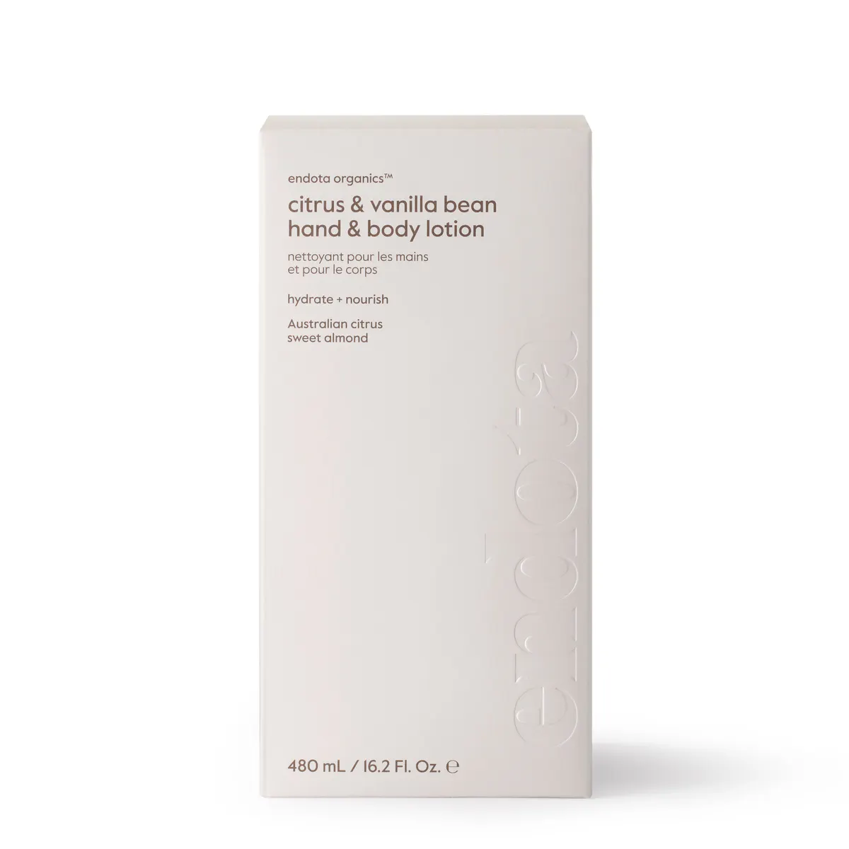 Endota Citrus & Vanilla Bean Hand & Body Lotion 480ml, view 4