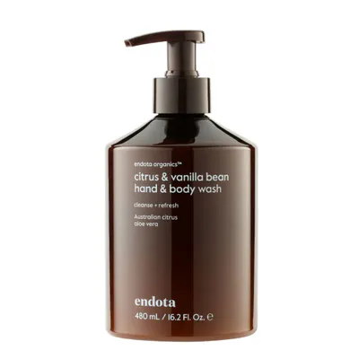 Endota Citrus & Vanilla Bean Hand & Body Wash 480ml